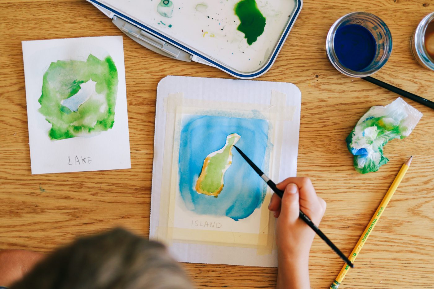 Land + Water Forms Lesson