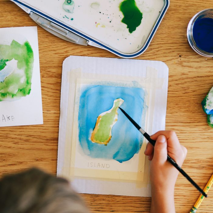 Land + Water Forms Lesson